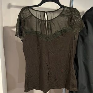 Green tee/blouse